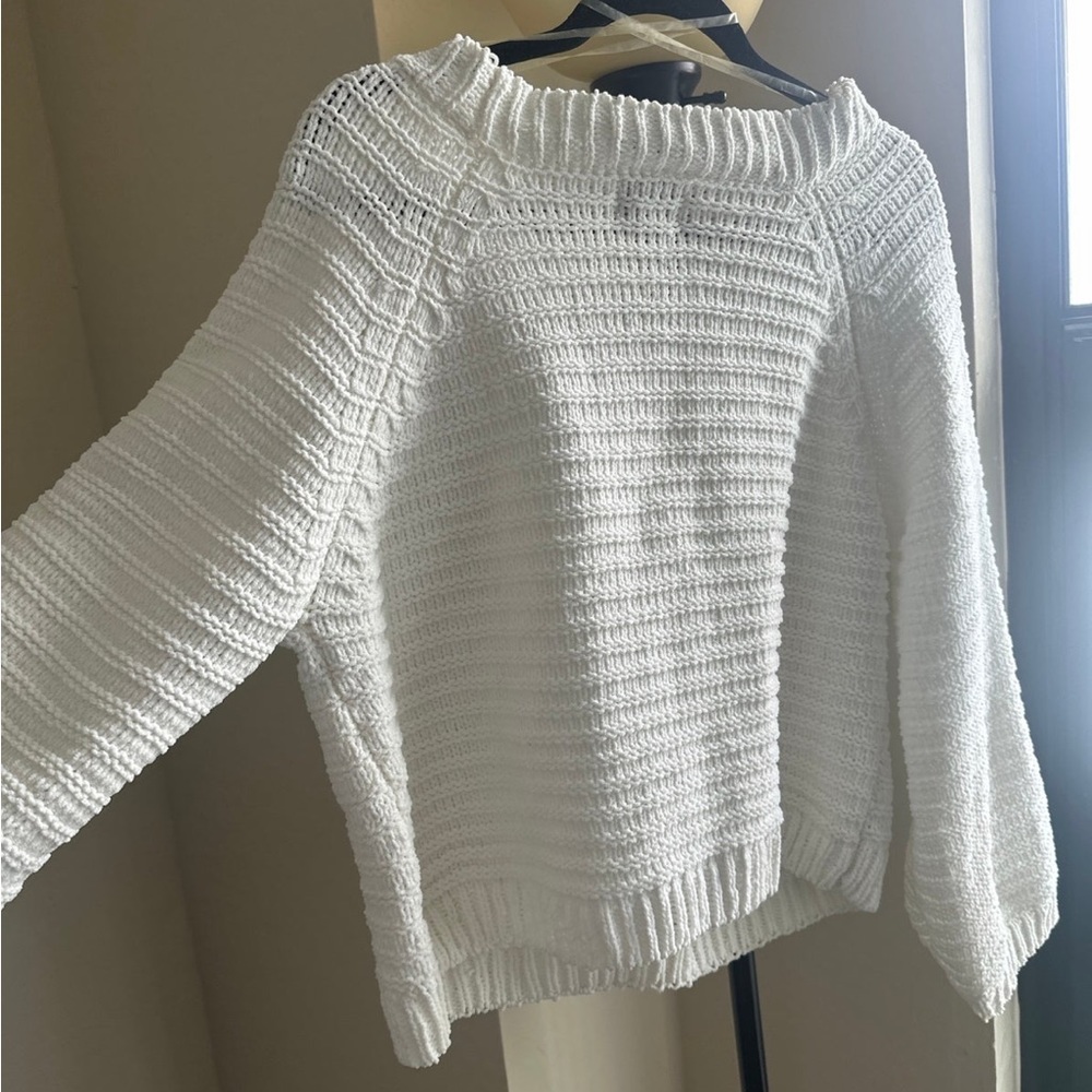 White sweater from Francesca’s